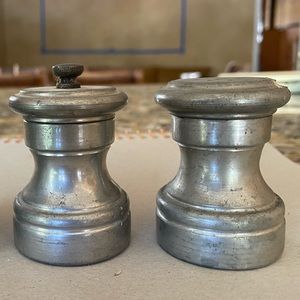 Raimond pewter salt and pepper grinder